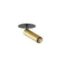 SLV Grip! Acier Spot Noir 10W 590lm - 927 Blanc Très Chaud | Meilleur Rendu Des Couleurs - Dimmable