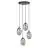 Emibig Hanglamp Astral Staal Zwart | Geschikt voor 4x E14 - Max 10W